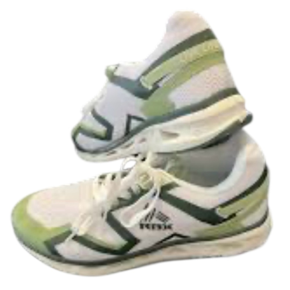 RBX Men's White and Green Athletic Shoes - Picture 7 of 16